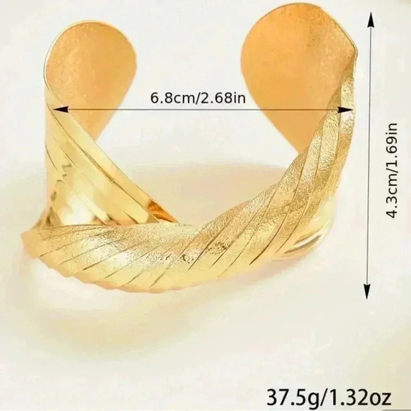 Women'S Fashion Open Cuff Bracelet - Picture 5 of 5